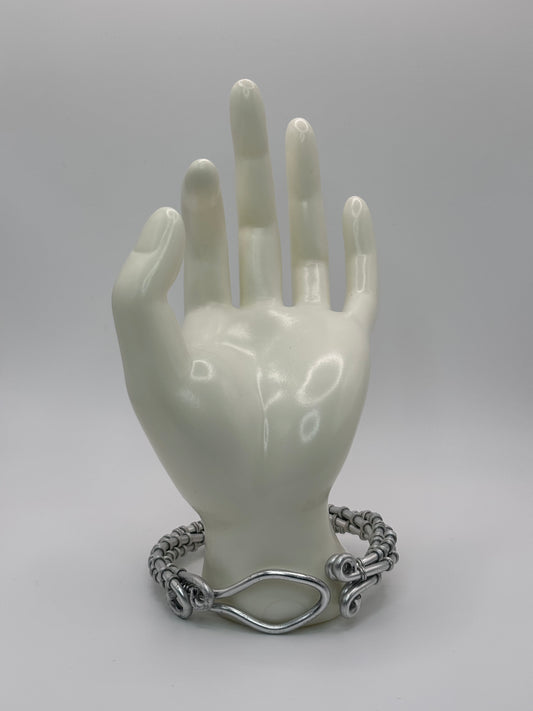 Braccialetto Filo Spinato Serpent Head twist