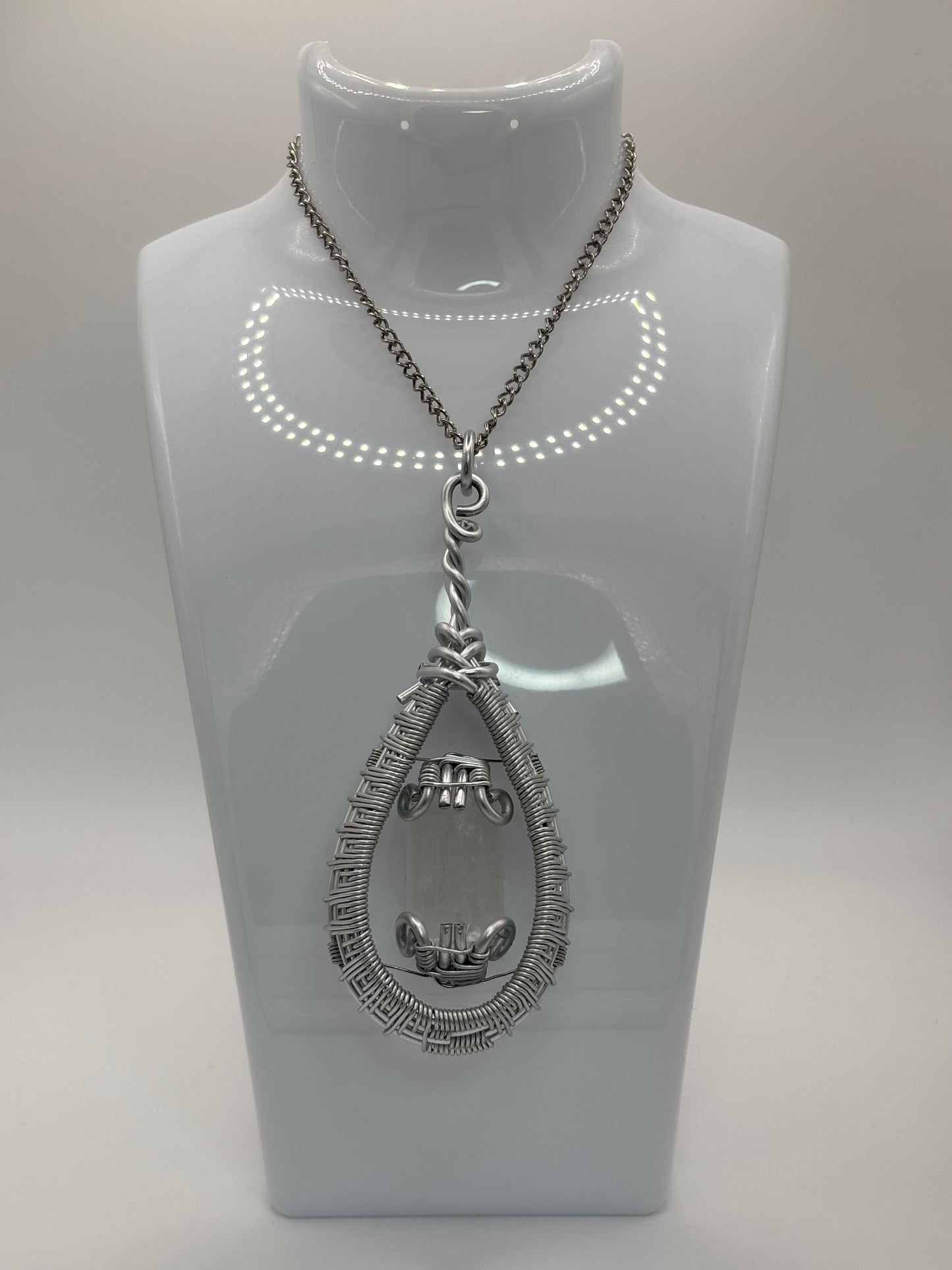 Ciondolo Selenite Stone