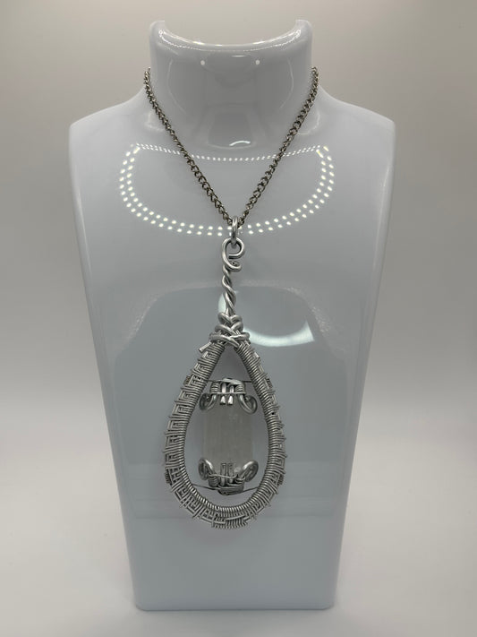 Ciondolo Selenite Stone